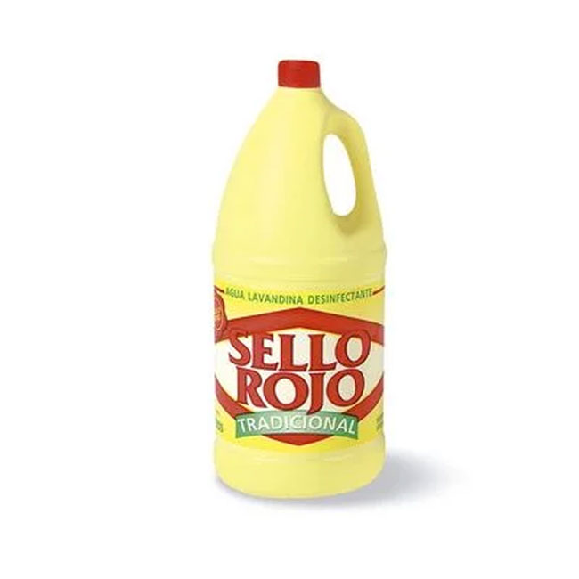 Agua Lavandina 2 Litros Sello Rojo