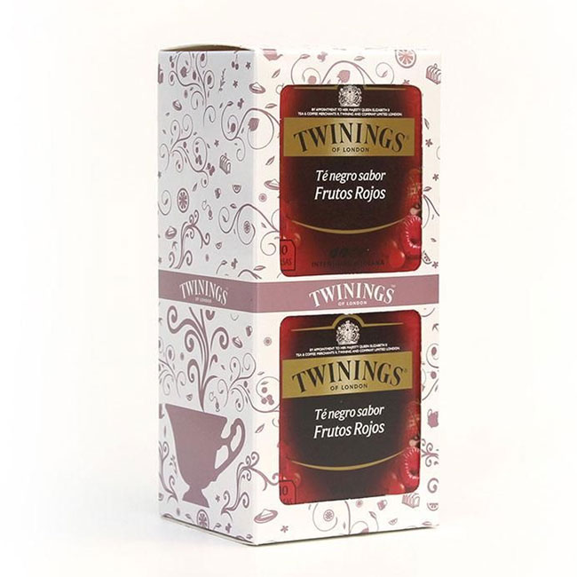 Té Frutos Rojos Twinings x20 saquitos 