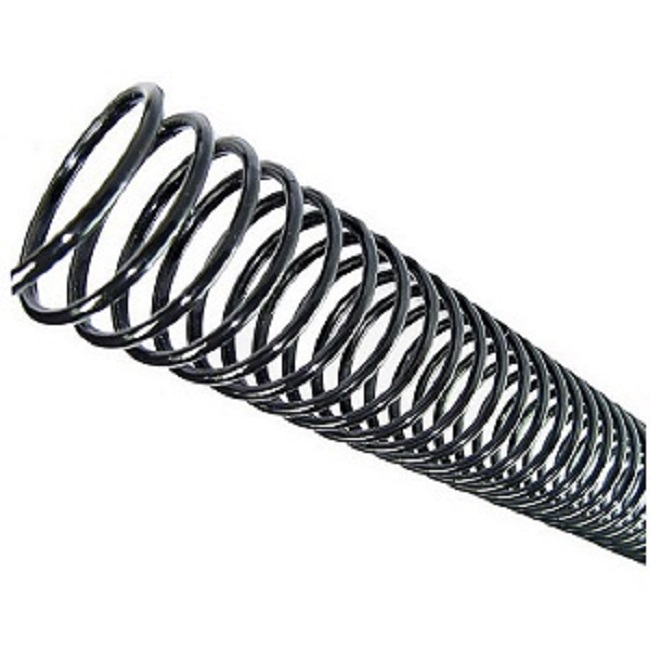 Espiral 29mm Plástico Negro x35