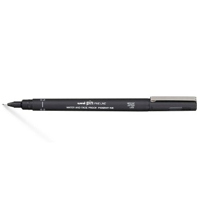 Marcador Uniball Pin 200 0.2mm Negro