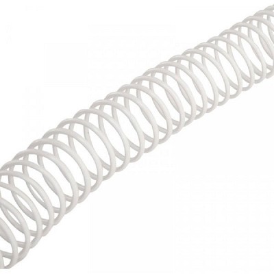 Espiral 29mm Plástico Blanco x35