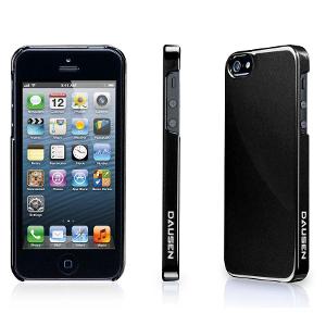 Funda Dausen para iPhone 4/4S negro metálico