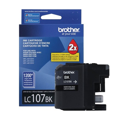Cartucho Original Brother LC 107 Negro MFC J4310 6520