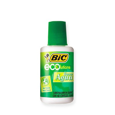 Corrector Liquido Pincel 20ml Bic Aqua