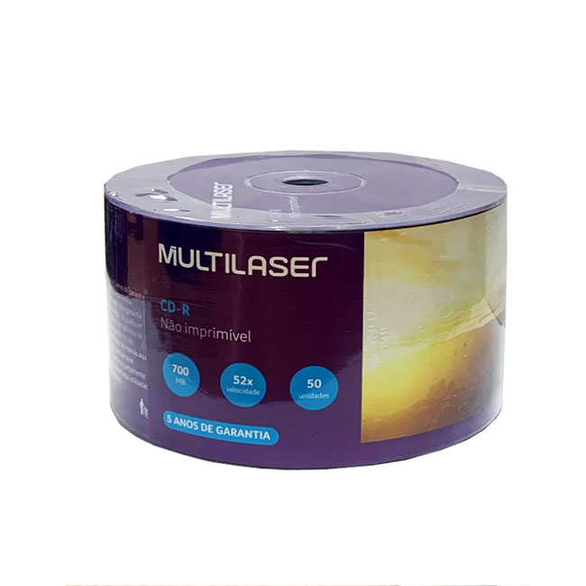 CD-R Virgen X50 Unidades Multilaser CD051