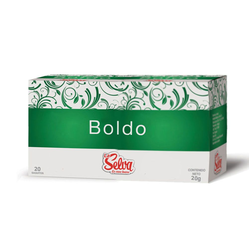 Té Boldo La Selva x20 saquitos de 1g