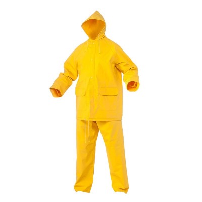 Equipo de Lluvia Pilot Conjunto Campera + Pantalón Amarillo 