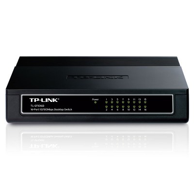 Switch Tp Link TL SF1016D 16 puertos 100 Mbps