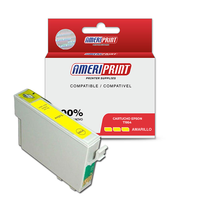 Cartucho Compatible Epson T195 Amarillo 101 201 211 Ameriprint