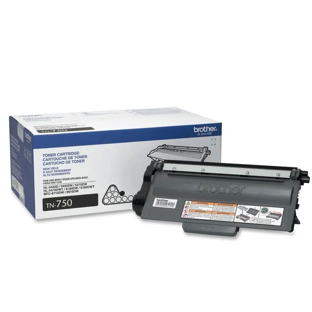 Toner Original Brother TN 750 Negro MFC 8510 8710 8910