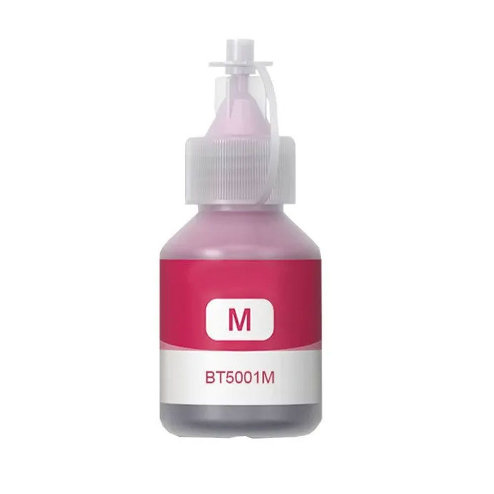 Tinta Para Impresora Brother BT5001C Magenta T300 T500 Compatible 