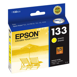 Cartucho Epson T133420 (133) Amarillo Original