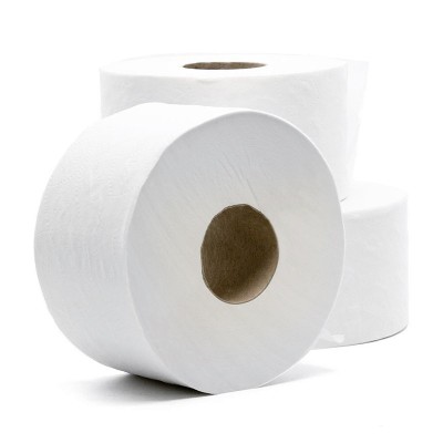 Papel Higiénico Nube Blanca Jumbo Hoja Simple 300m x8