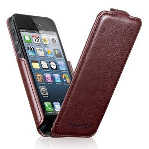 Funda Dause Para Iphone 5/5S Flip Case Marrón TRRI917
