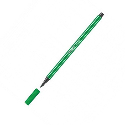 Marcador fino Verde Stabilo Pen 68