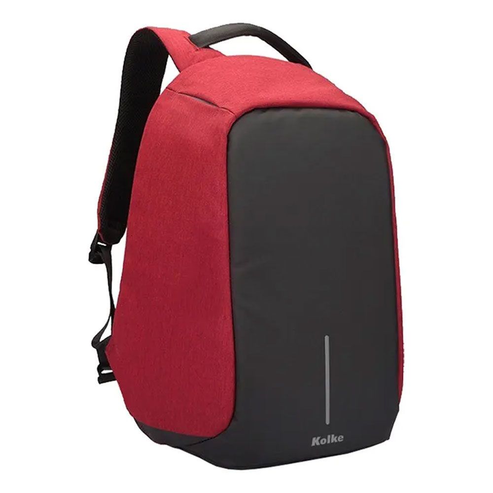 Mochila Anti-robo Roja Kolke KVM-245