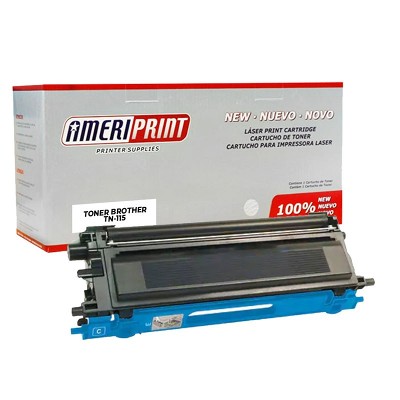 Toner Compatible Brother TN 115 Cyan DCP 4040 4070 9040 9045 Ameriprint