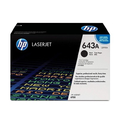 Toner Original Hp 643 A Negro 4700DN