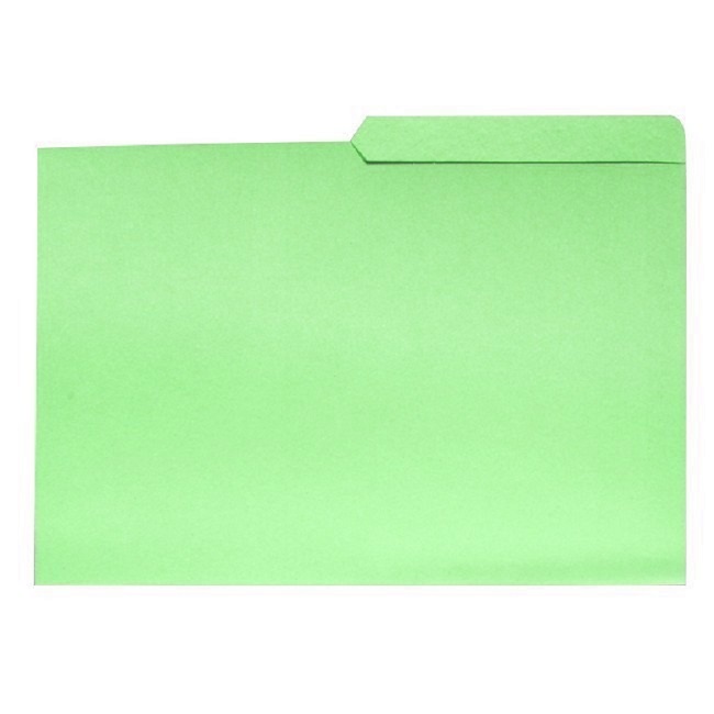 Carpeta con Oreja Oficio Verde Pancrhome