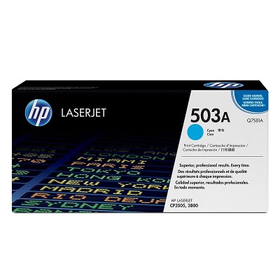 Toner Original Hp 503 A Cyan 3800 3505 