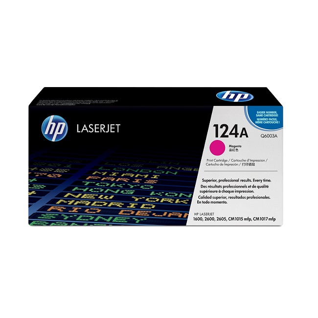 Toner Original Hp 124 A Magenta 1600 2600 2605 260 1015 1017