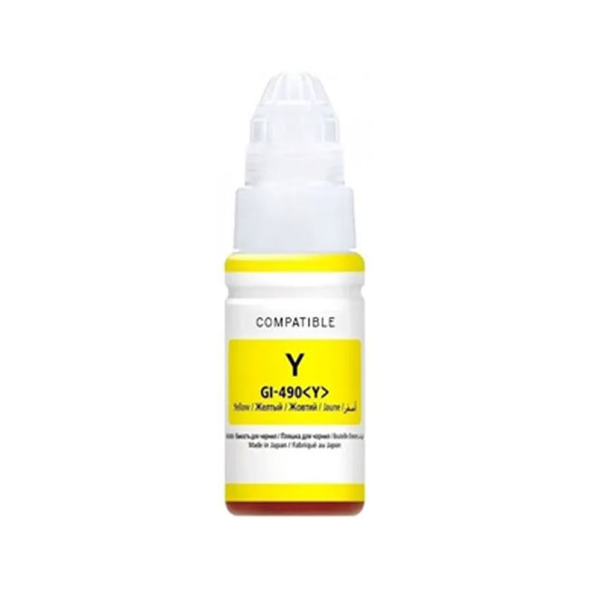 Tinta para Impresora Canon GI 190 Amarillo G2010 2110 2800 3100 1100 Compatible