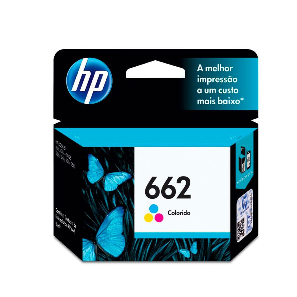 Cartucho Original HP CZ106AL 662 Color 1015 1515 1516