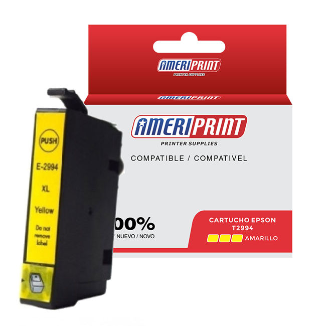 Cartucho Compatible Epson T 299 Amarillo XP 235 332 335 450 Ameriprint