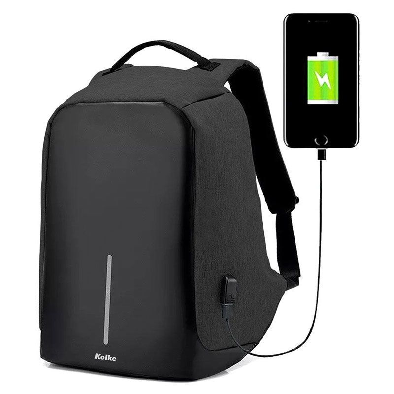 Mochila Anti-robo Roja Kolke KVM-245