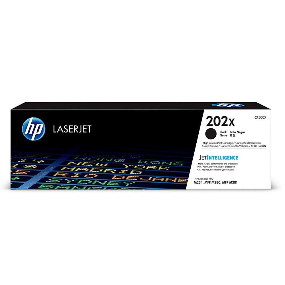 Toner HP Original 202X Negro M254 280 281
