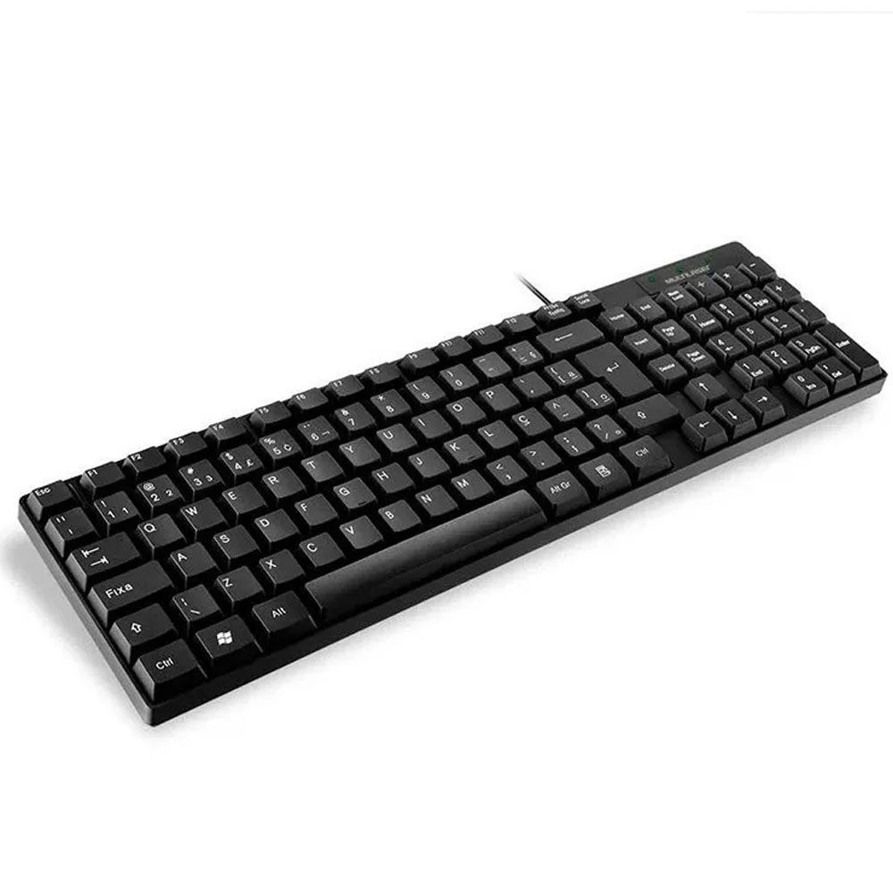 Teclado USB Basic Slim Multilaser TC193