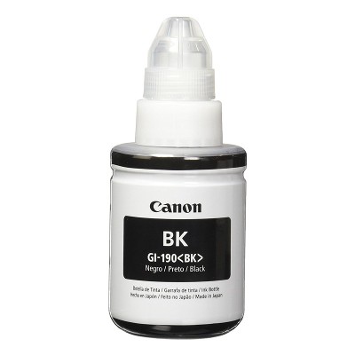 Tinta para Impresora Canon GI 190 Negro G2010 2110 2800 3100 1100 Original