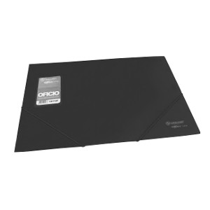 Carpeta Oficio PVC Negra Sabonis CE152F