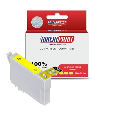 Cartucho Compatible Epson T063420 Amarillo CX3700 4100 Ameriprint 