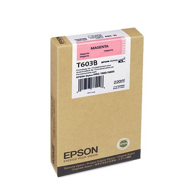 Cartucho Orginal Epson T 603B00 Magenta 7800 7880 9800 9880 