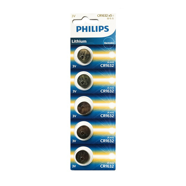 Pila Mini Cell CR1632 Philips x5