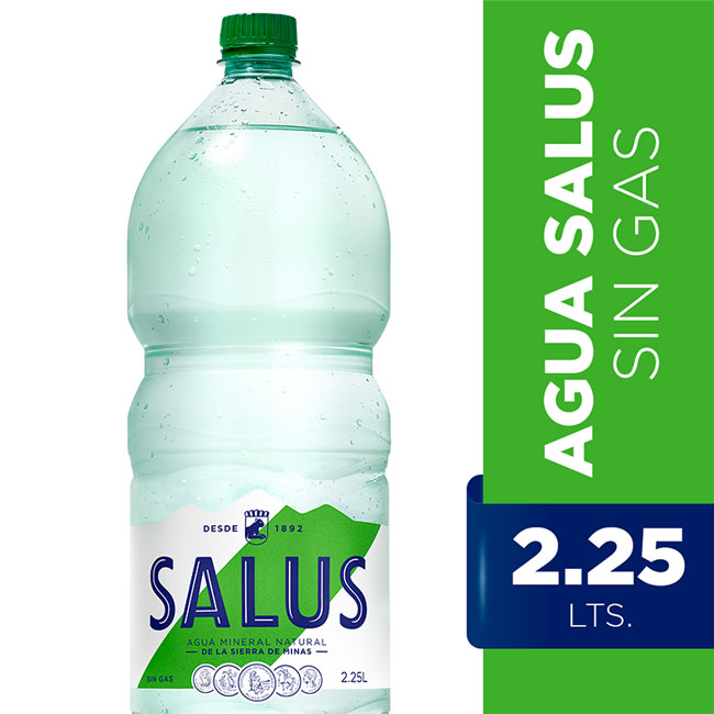 Agua Salus sin gas 2.25L
