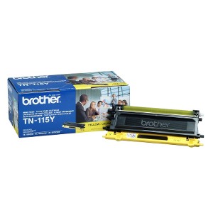 Toner Original Brother TN 115 Amarillo DCP 4040 4070 9040 9045