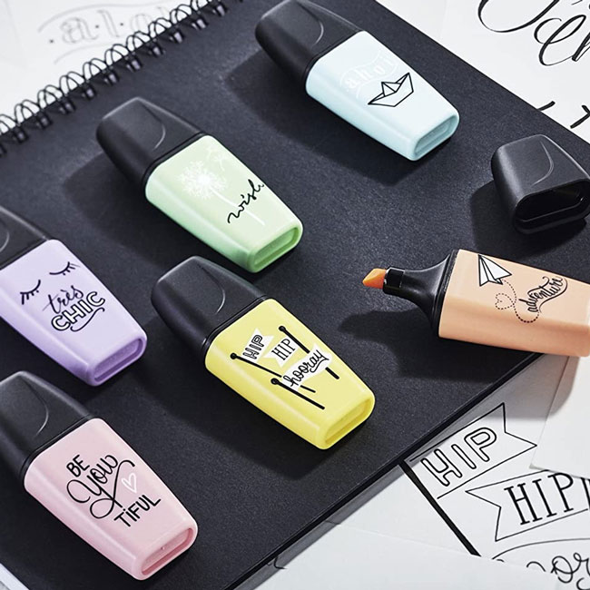 Resaltador Pastel Stabilo Boss Mini X3