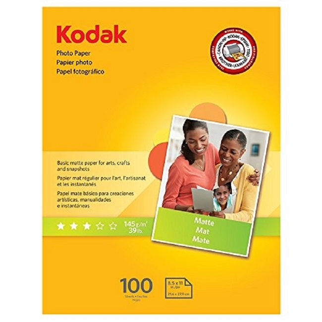 Papel Kodak Caja x100 Foto Mate