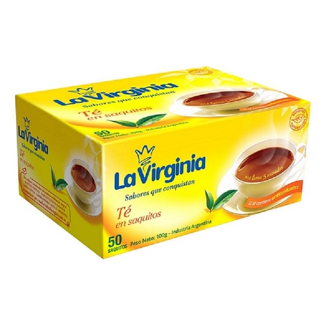 Té La Virginia x50 de 2g 