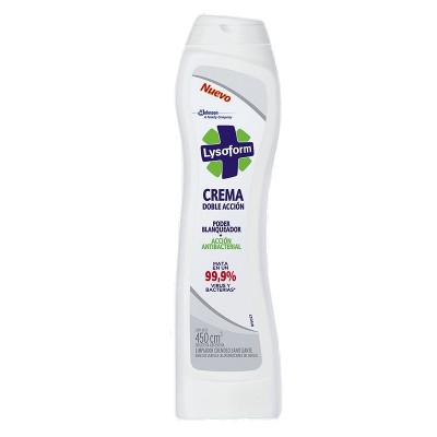 Limpiador Crema Antibacterial 450ml Lysoform