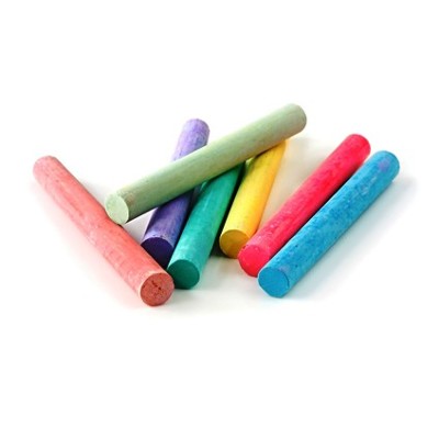 Tizas de Colores Con Polvo X100 