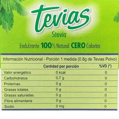 Edulcorante Stevia Splenda x100 Sobres de 1gr