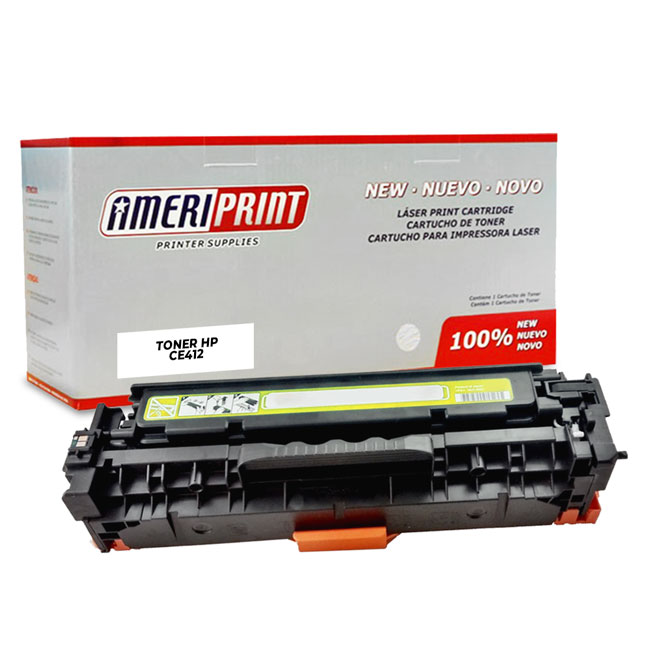 Toner Compatible HP CE 412 A 305 A Amarillo M375 451  