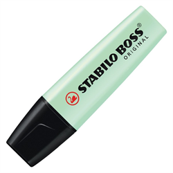 Resaltador Pastel Verde Stabilo Boss
