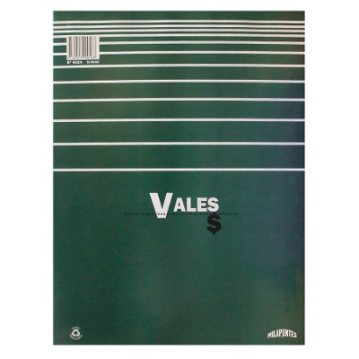 Talonario de Vale en Pesos