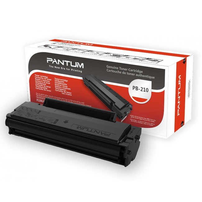 Toner Original Pantum Negro PB-210 