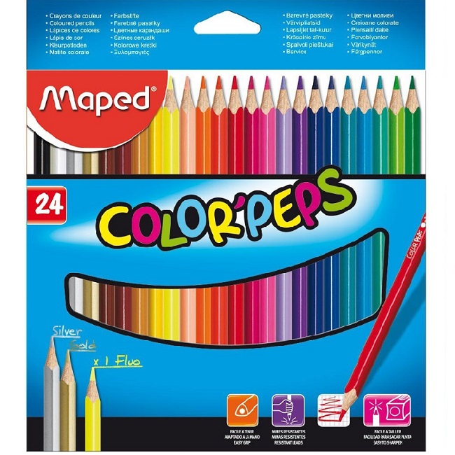 Lápices de Colores x24 Maped