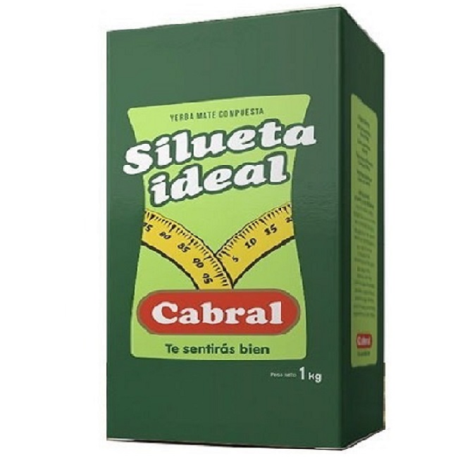 Yerba Cabral Silueta Ideal 1Kg